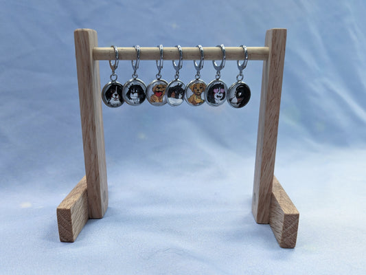 Puppermoji Stitch Markers