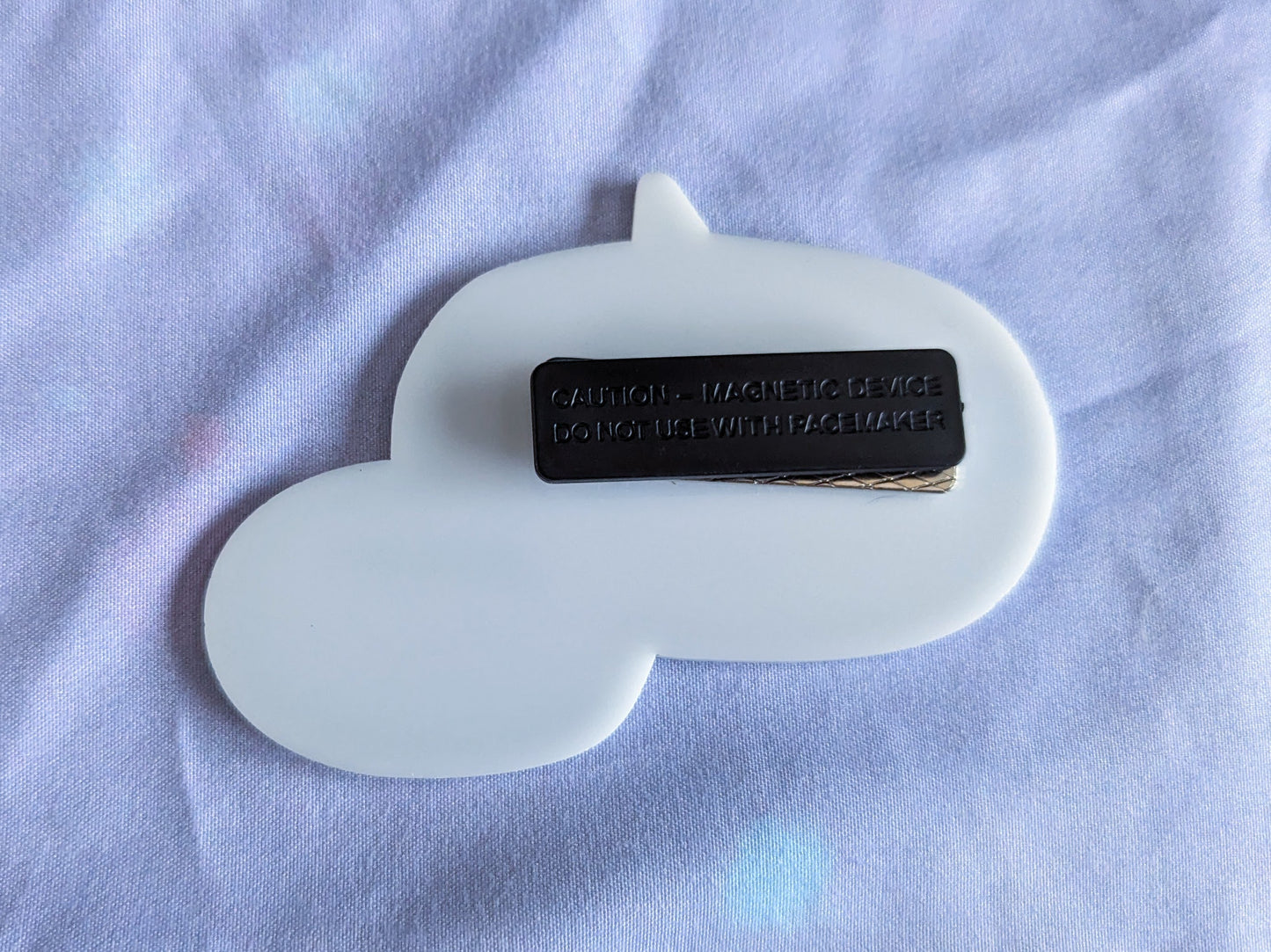 Speech bubble name tag